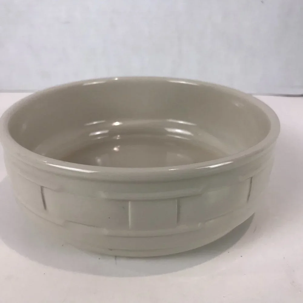 Longaberger Ceramic Basketweave Bakewear